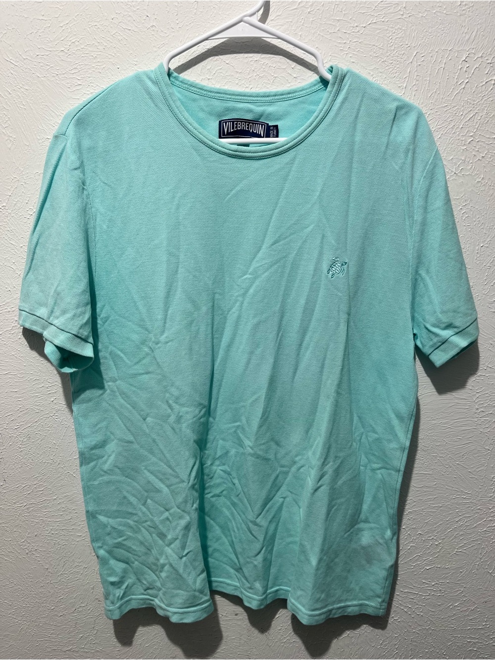 Vilebrequin Unisex Mint Crew Neck T-Shirt size large